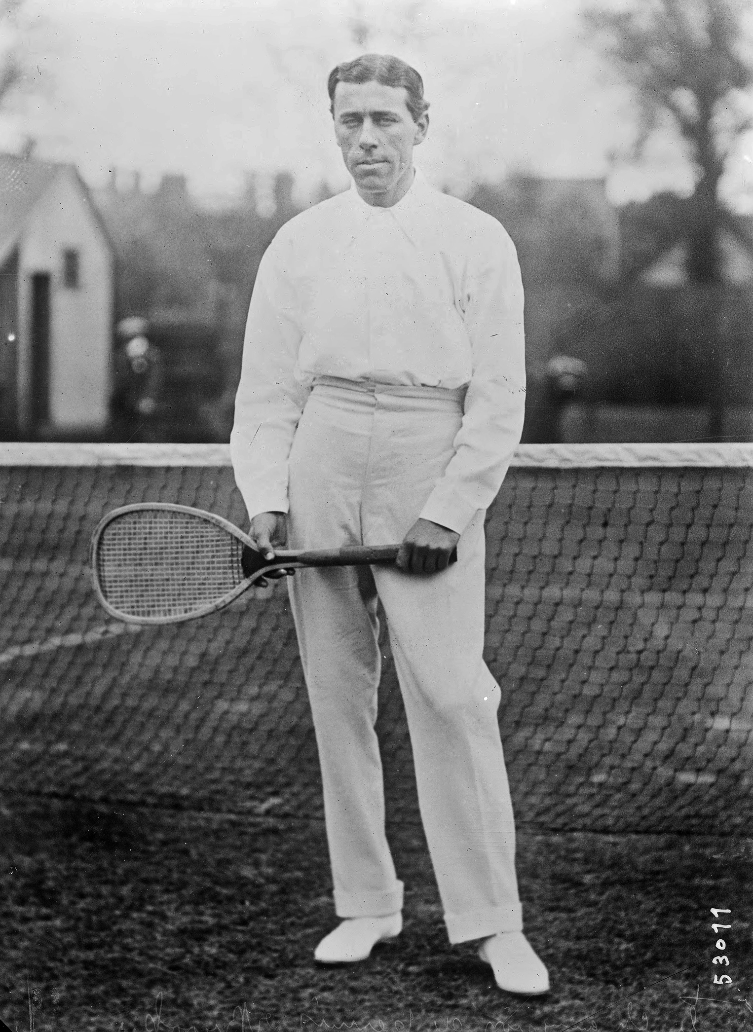 Sir Norman Brookes, namesake of the Norman Brookes Challenge Cup, in 1919. Photo: Bibliothèque nationale de France