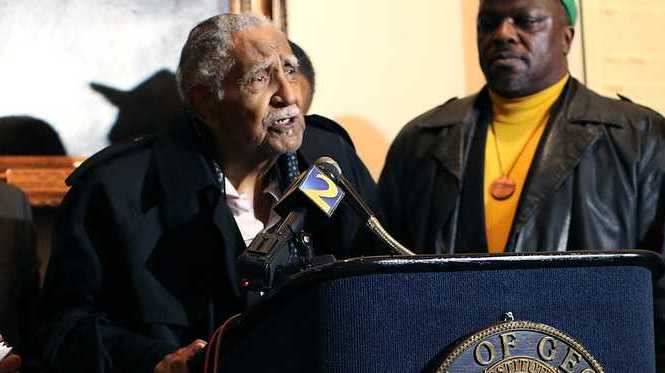 Reverend Joseph Lowery exhibited courage and strength in his fight for Civil Rights in the USA. Photo: Jaime Lee, CC BY-NC-SA 2.0