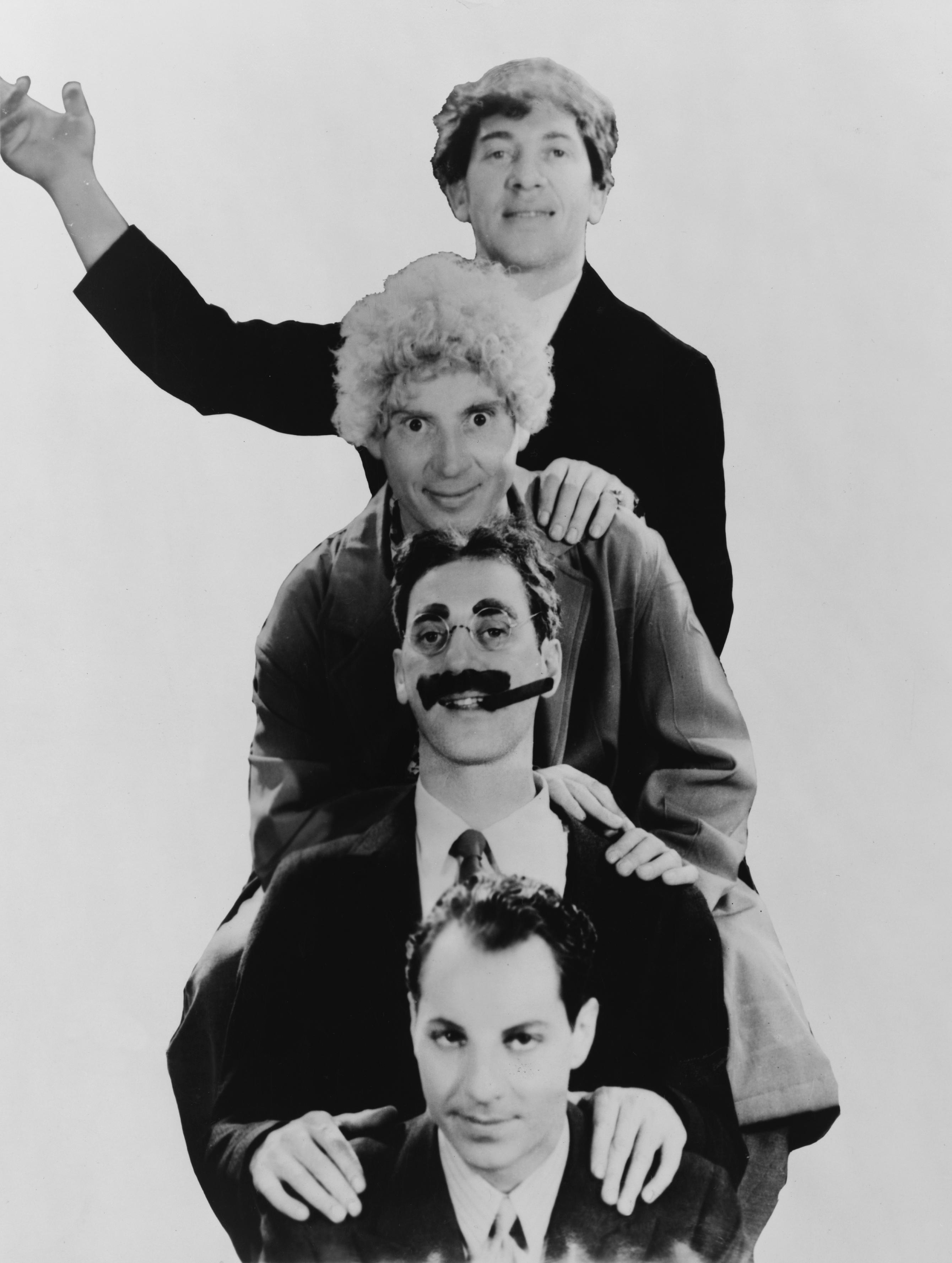 Chico, Harpo, Groucho and Zeppo Marx in 1931. 
