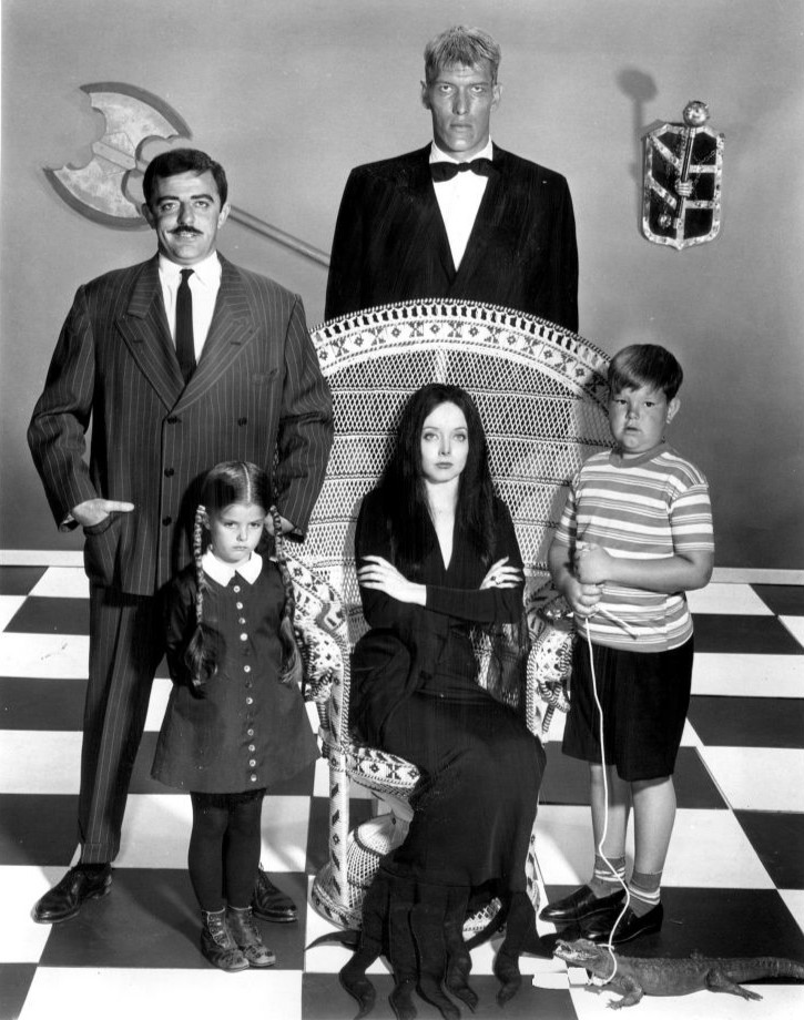 Morticia Addams was the spooky, kooky mum to two wacky children. Photo: ABC Television