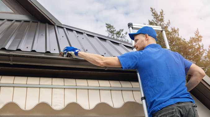 Having well-kept gutters can prevent property damage.