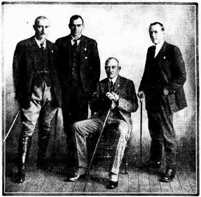  William Burns, Corporal Sidney Cripps, Captain Herbert Maddock and Sergeants John Collins