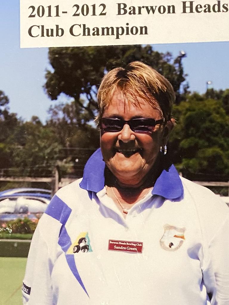 Sandra Green, a life member of the Barwon Heads Bowls Club, won her first championship in 2011.