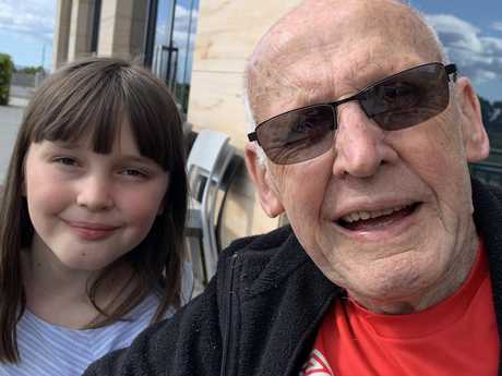 Emily George wrote a special tribute for her grandfather Graeme Hemley.