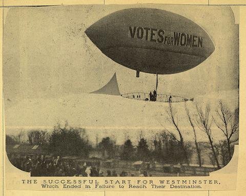 Votes For Women Airship 1909 