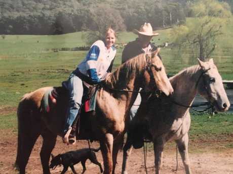 In her early 20s, Leanne Hodgkin led packhorse camping adventures to some of the Victorian High Country’s most famous icons, including Craig’s Hut, made famous in the Man from Snowy River film.
