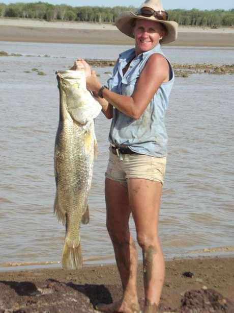 Leanne Hodgkin loved fishing. She wasn't interested in expensive equipment, hauling in barramundi on a handline every time.