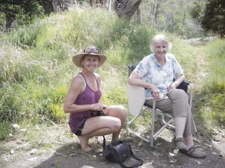 A life spent loving the outdoors. Lee Hodgkin (left) died just shy of her 43rd birthday.