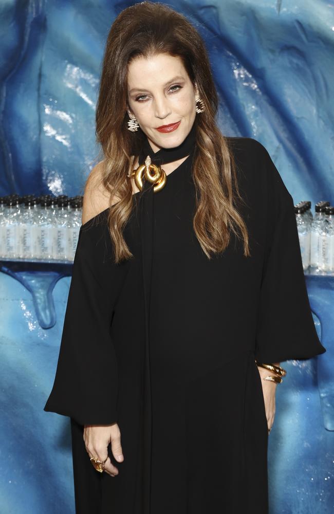 Lisa Marie Presley attended the 80th Annual Golden Globe Awards three days before she was hospitalised. Picture: Joe Scarnici/Getty Images.