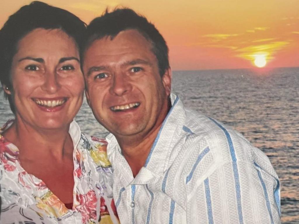 Andrew Gysberts with wife Maryanne Balanzategui … “She was our motivator, our carer, our party girl and our very best friend.”