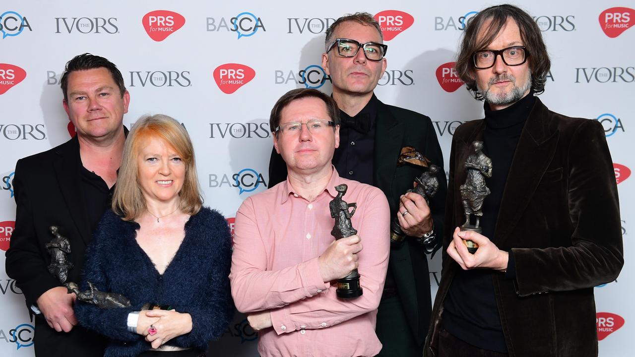 The band won the award for Outstanding Song Collection during the Ivor Novello Music Awards in 2017. Picture: Alamy
