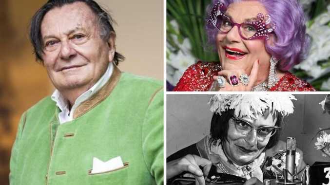 Barry Humphries dead at 89 after re-entering hospital for hip problems
