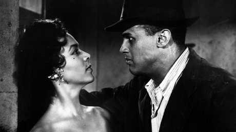 Dorothy Dandridge and Harry Belafonte in 1954 film Carmen Jones.