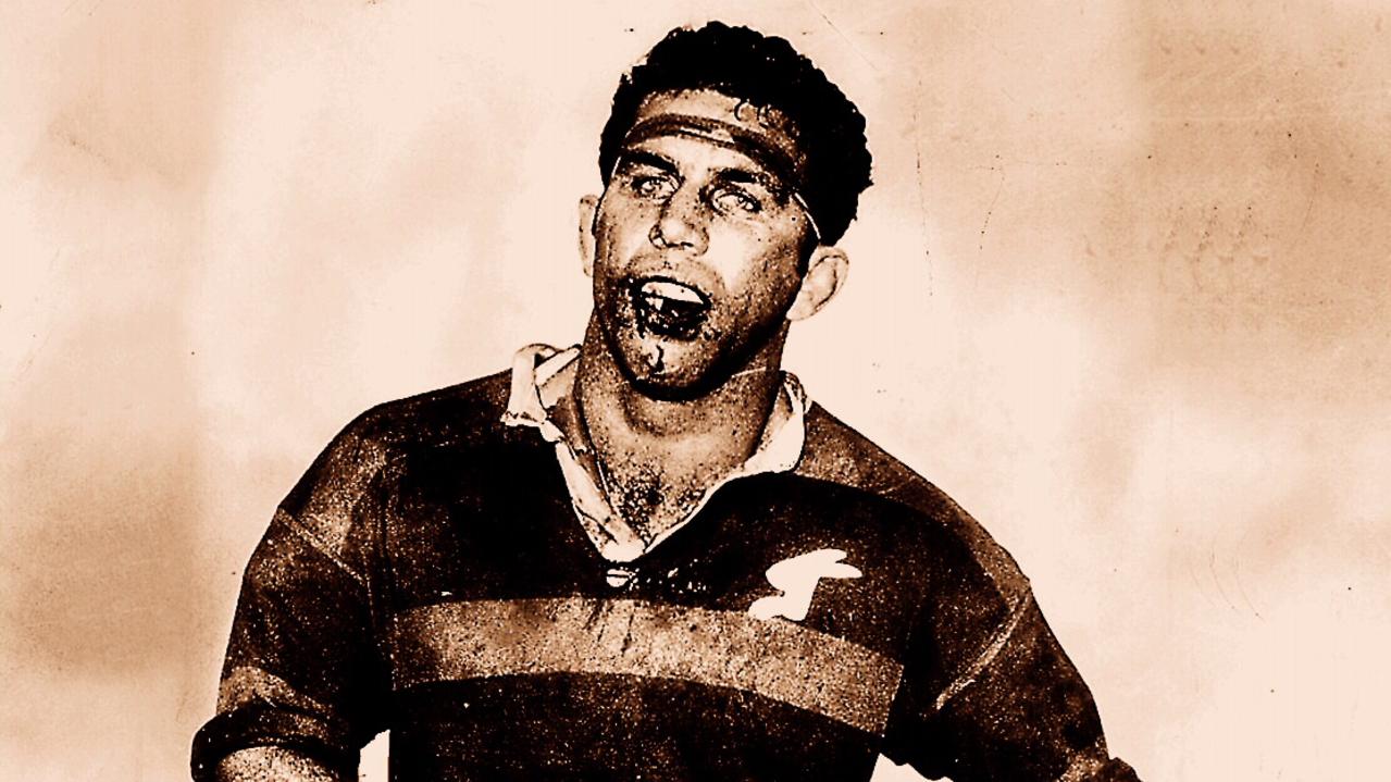 The late John Sattler who famously played the 1970 Grand Final with a broken jaw