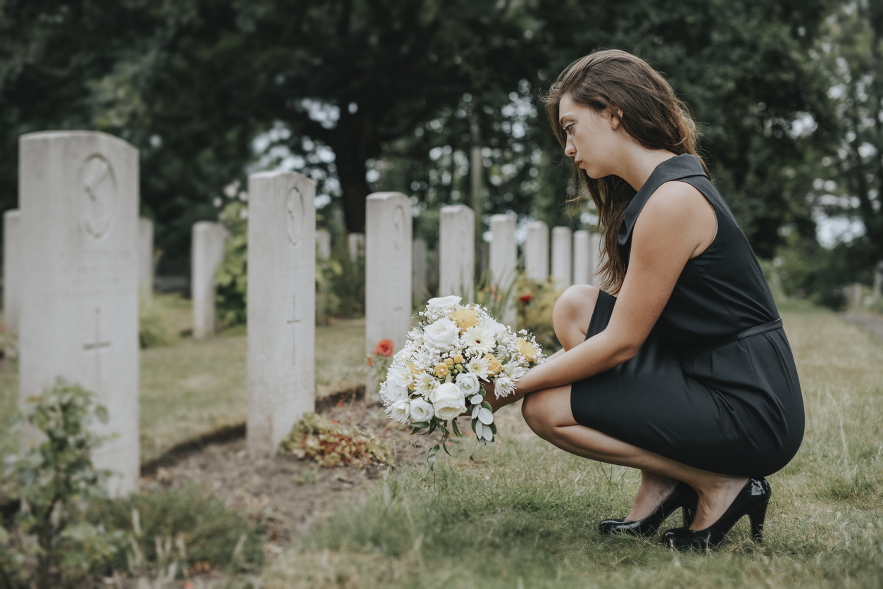 What is the funeral attire for women and men to pay respects