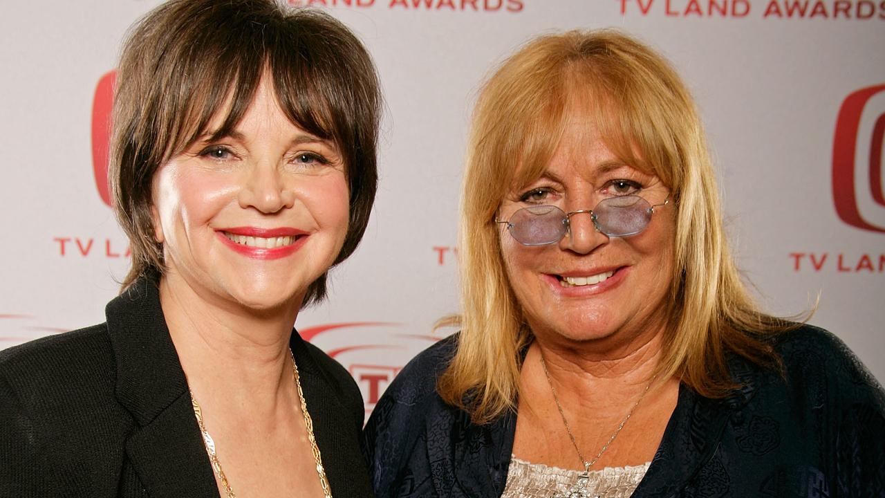 Cindy Williams, left, with Penny Marshall of “Laverne & Shirley.  Stage and screen icon lost in 2023.