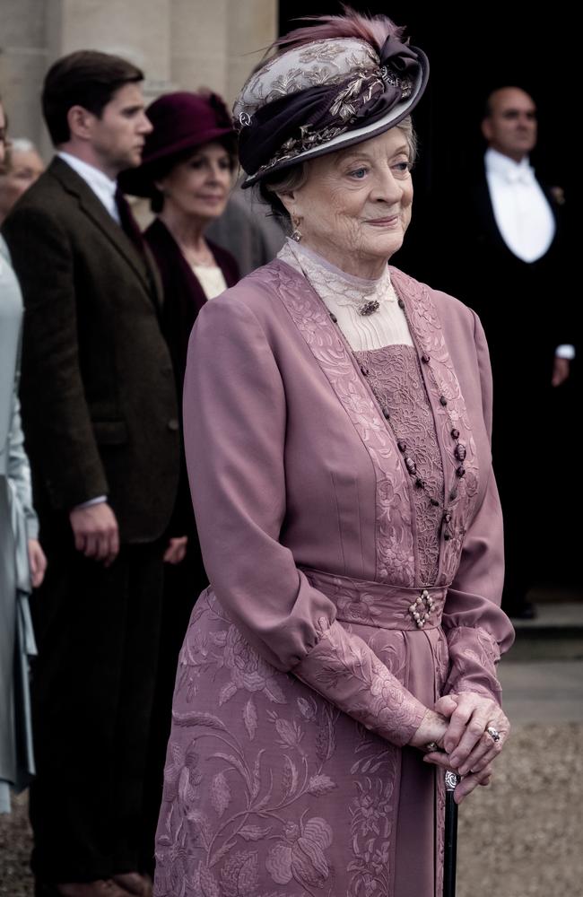 Maggie Smith was a beloved character in Downton Abbey. Picture: BBC