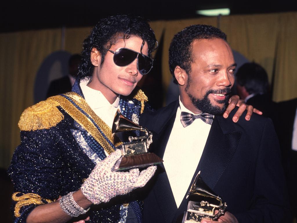 Michael Jackson and Quincy Jones at the 1994 Grammy Awards. Picture: Chris Walter/WireImage