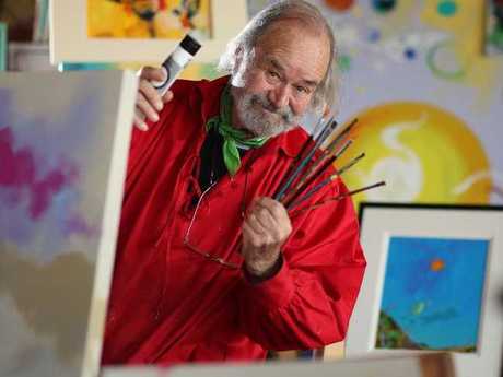 He was an artist as well. [Picture: Alex Coppel]
