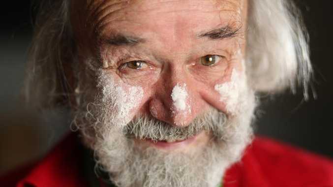 Peter Russell-Clarke enjoyed painting from his sprawling property on the outskirts of Melbourne.
[Picture: Alex Coppel]