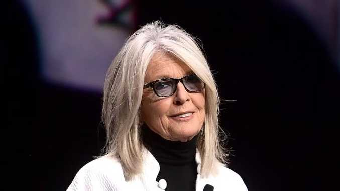 Keaton in 2019. She was rarely seen in the past year amid a secret battle with ill health. Picture: Matt Winkelmeyer/Getty