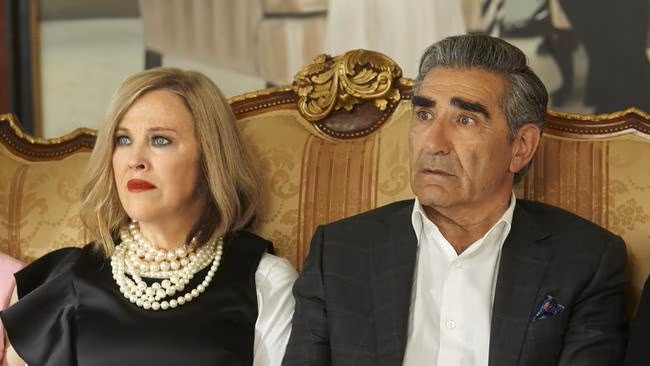 Catherine O’Hara and Eugene Levy in the TV series Schitt’s Creek. Picture- ABC-TV