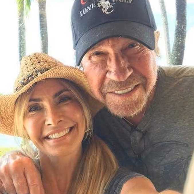 Norris (seen with his second wife, Gena) has owned a home on Kauai's North Shore since 2015. Picture- chucknorris-Instagram